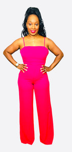 Crazy For Your Love Jumpsuit Pink